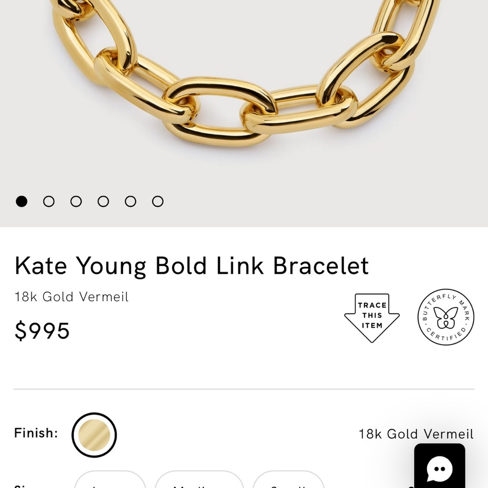 MONICA VINADER Gold Bracelets